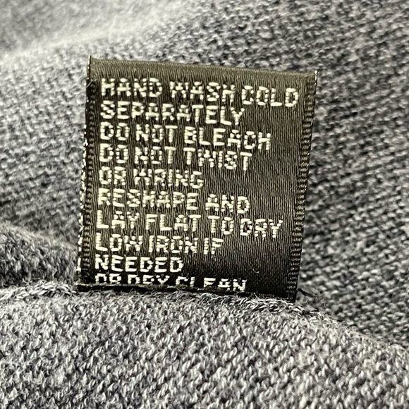 Paperwhite Sweater Womens XL Blue Black Brown Animal Print Wool‎ Angora Rayon - Picture 10 of 10